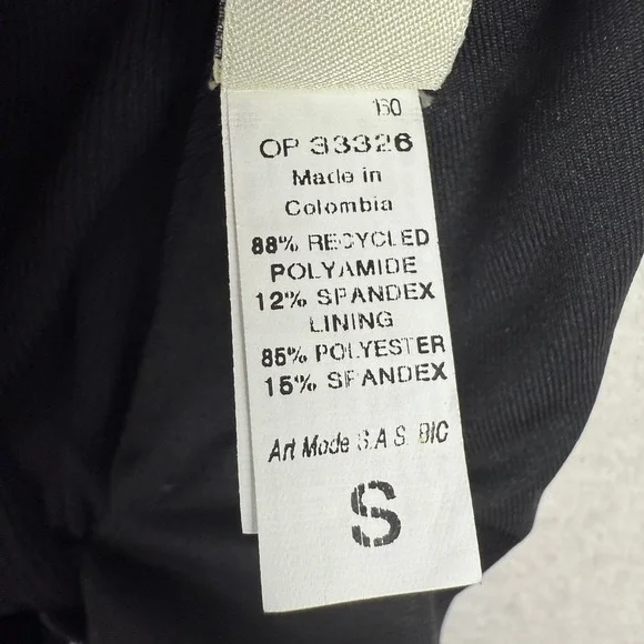 MAAJI Safari Reversible One Piece Swimsuit Womens Sz Small Black Palm Print NWT - Picture 15 of 16